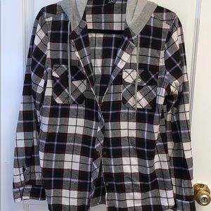 Hooded Flannel